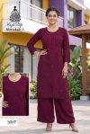 Massakali Vol 5 By Kajal Style Rayon Lucknowi Kurti With Bottom